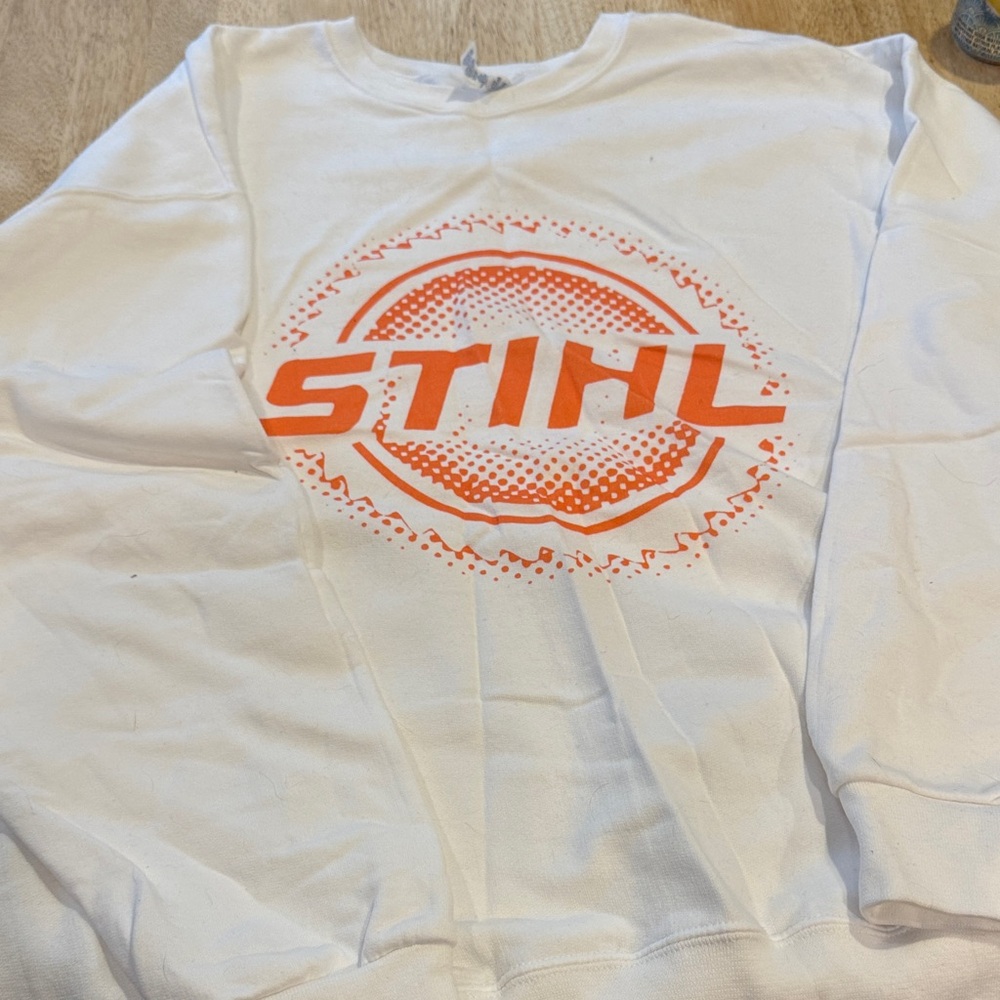 NWOT men’s XL STIHL sweatshirt